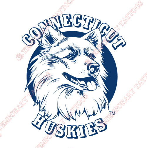 UConn Huskies Customize Temporary Tattoos Stickers NO.6664